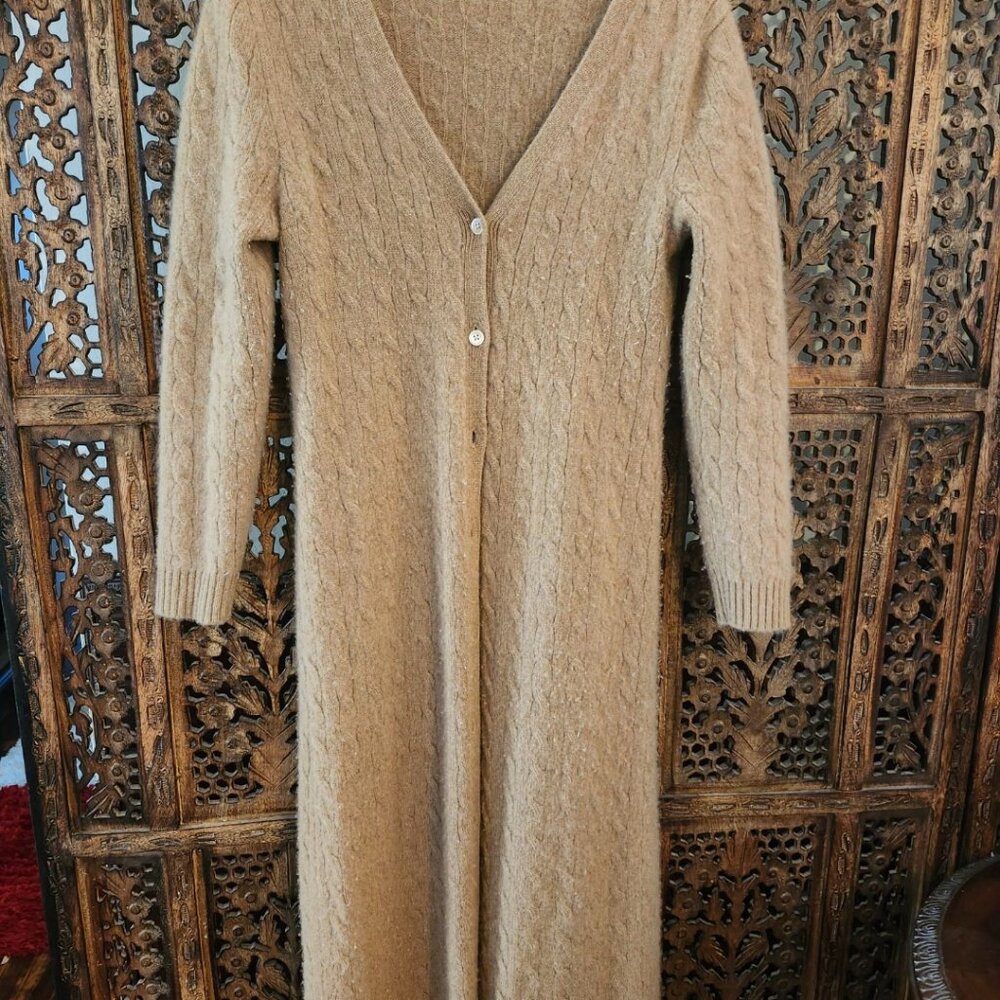 Ralph lauren cashmere long cardigan XL